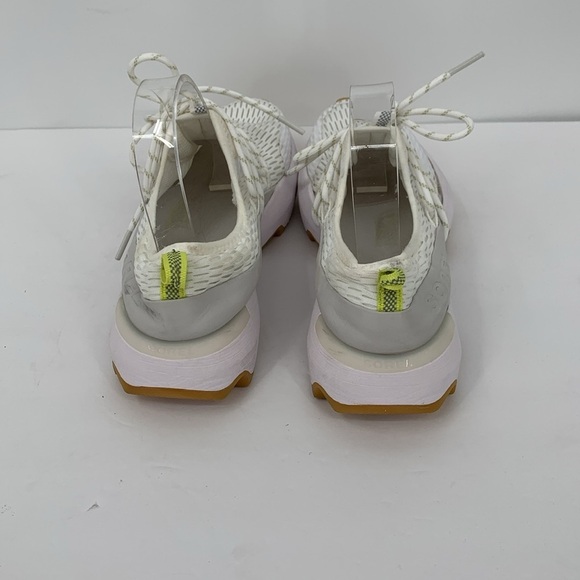 Sorel Kinetic Impact sneakers shoe white mesh fabric lace-up women 8 - Picture 4 of 6